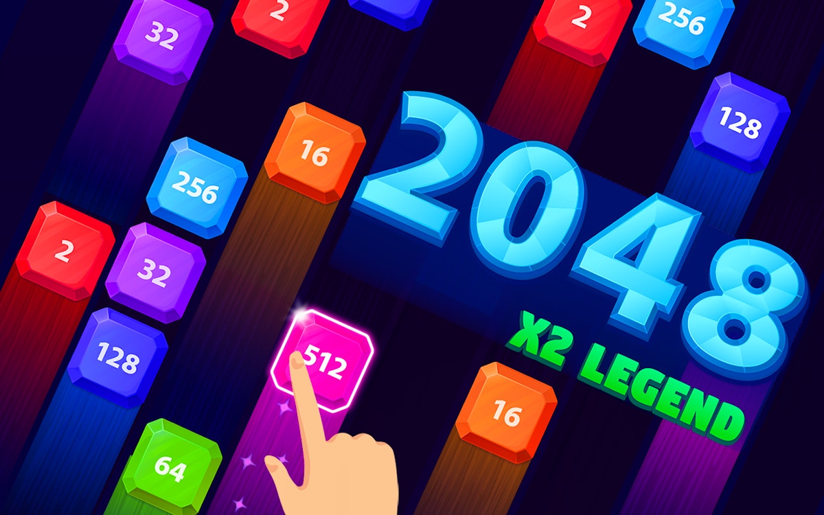 2048 X2 Legend - Brain Games game screenshot