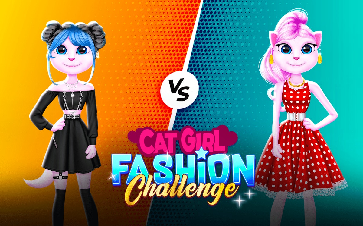 Cat Girl Fashion Challenge - Cat Games game screenshot
