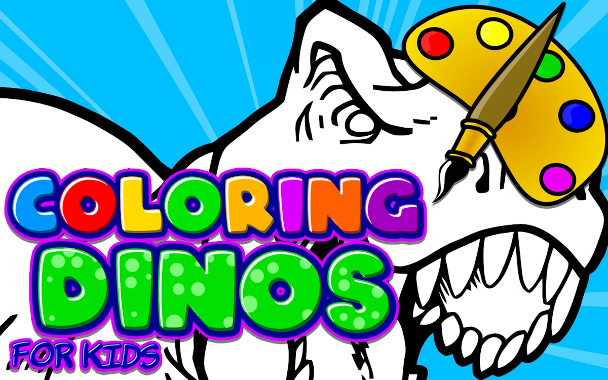 Coloring Dinosaurs for Kids - Coloring Games game screenshot