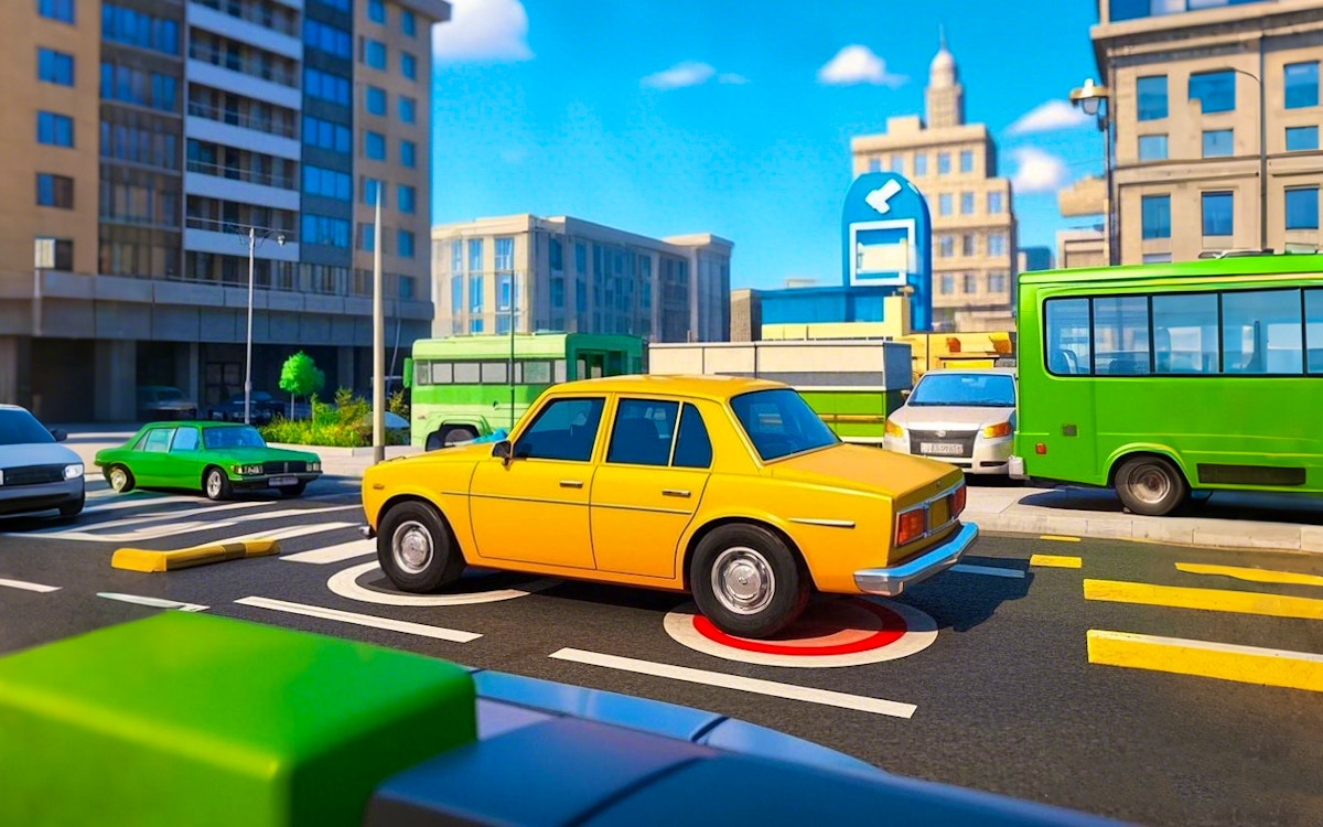 Crazy Parking - Parking Games game screenshot