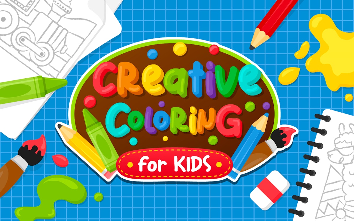 Creative Coloring - Junior Games game screenshot