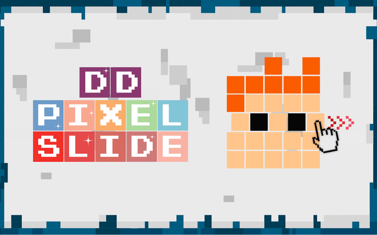 DD Pixel Slide - Brain Games game screenshot