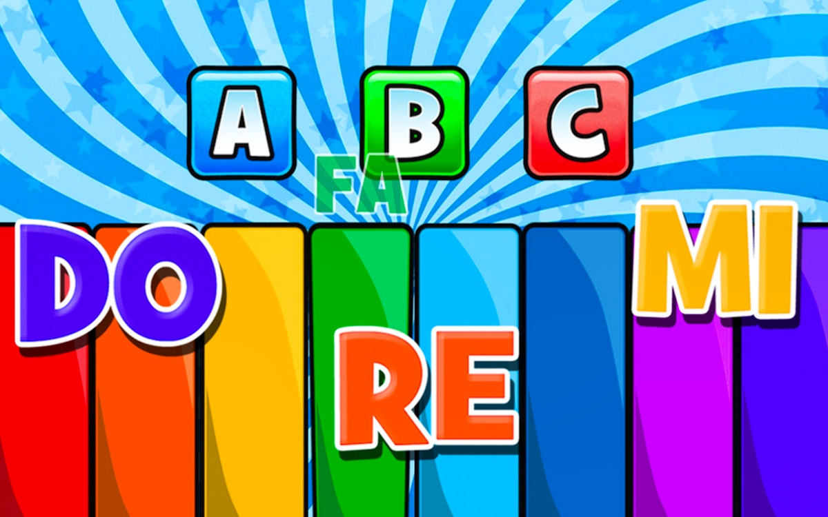 Do Re Mi Piano For Kids - Junior Games game screenshot