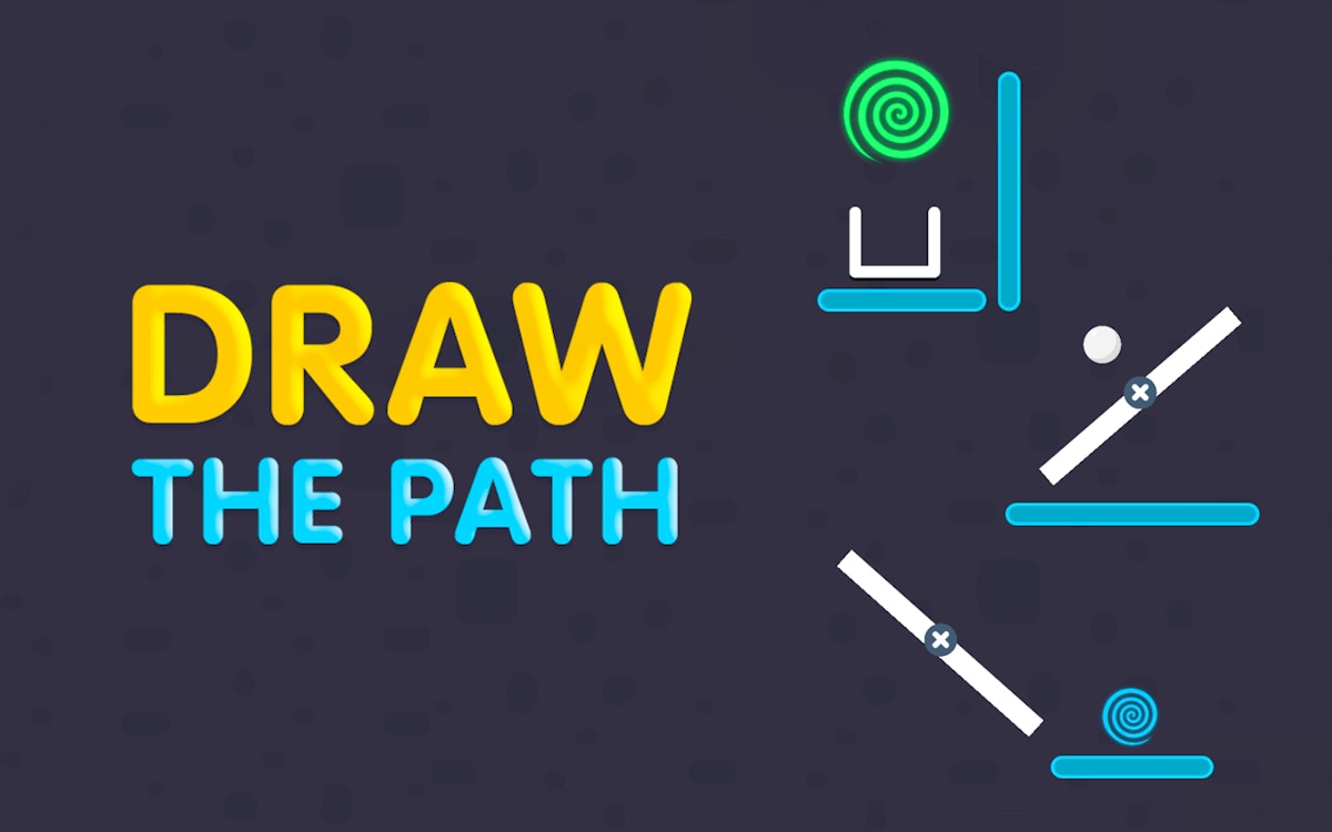 Draw The Path - Puzzle - Drawing Games game screenshot
