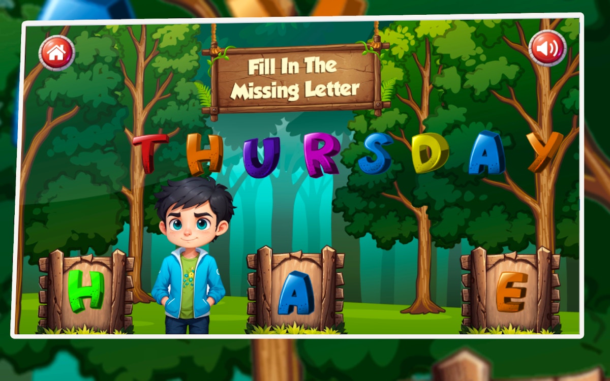 Guess The Days - Word Games game screenshot