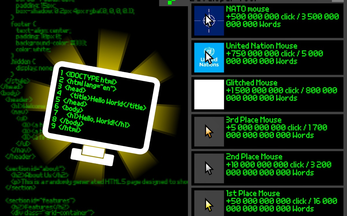 IT Clicker - Idle Games game screenshot