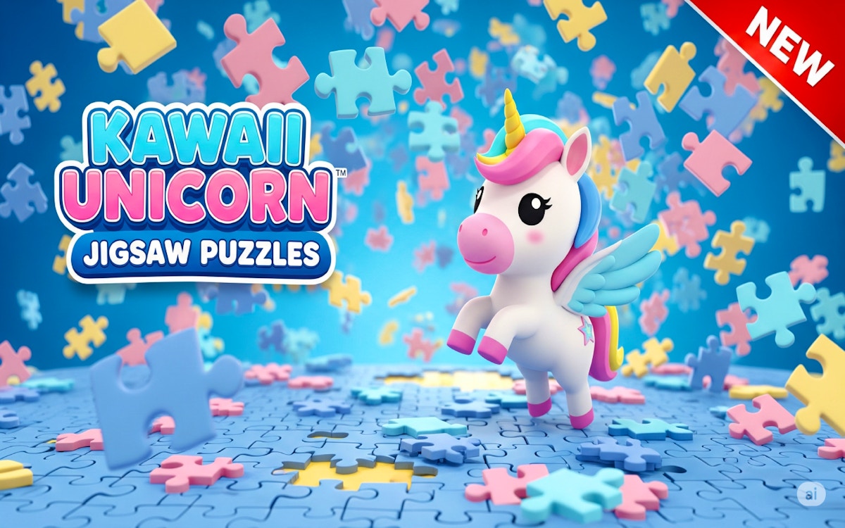 Kawaii Unicorn Jigsaw Puzzles - Horse Games game screenshot