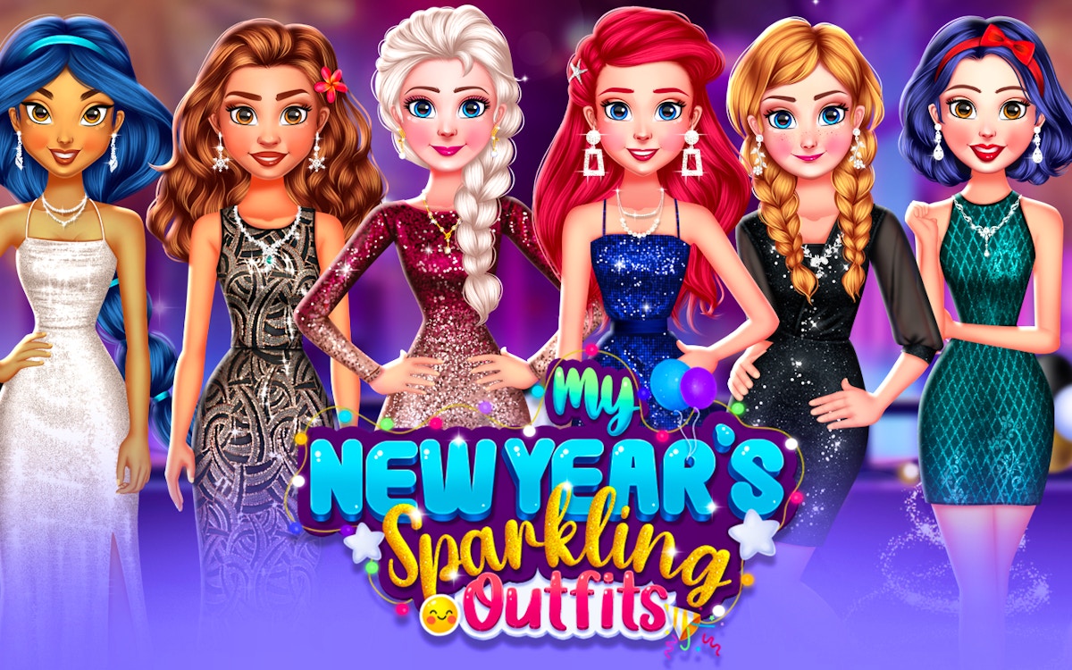 My New Year's Sparkling Outfits - Fashion Games game screenshot