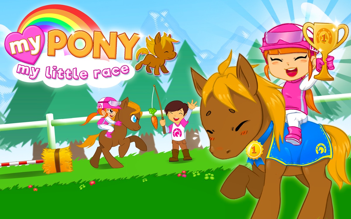 My Pony My Little Race - Horse Games game screenshot
