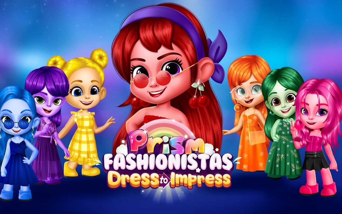Prism Fashionistas Dress to Impress - Hair Salon Games game screenshot