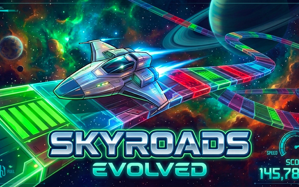 SkyRoads - Evolved - Airplane Games game screenshot