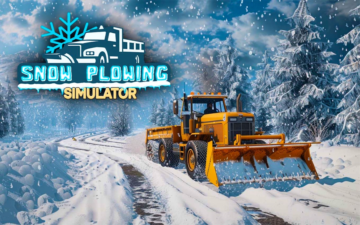 Snow Plowing Simulator - Car Games game screenshot