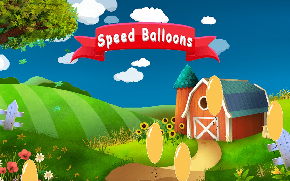 Speed Balloons - Kids Games game screenshot