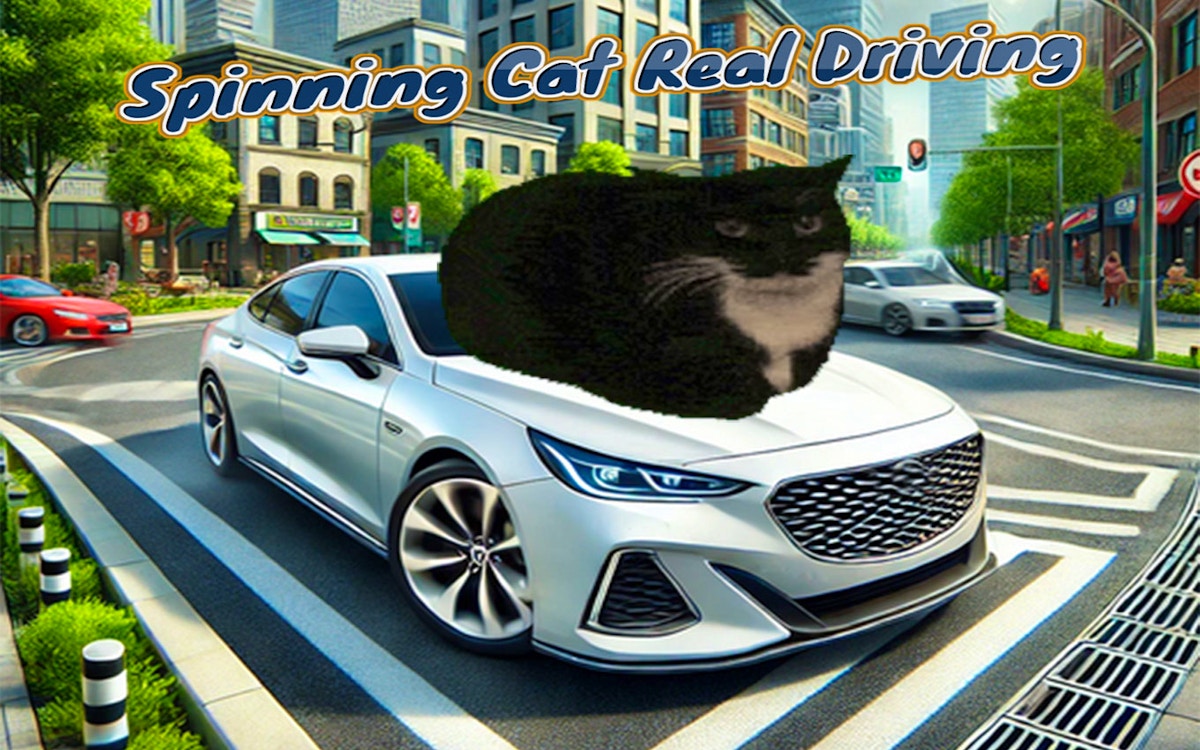 Spinning Cat Real Driving - Car Games game screenshot