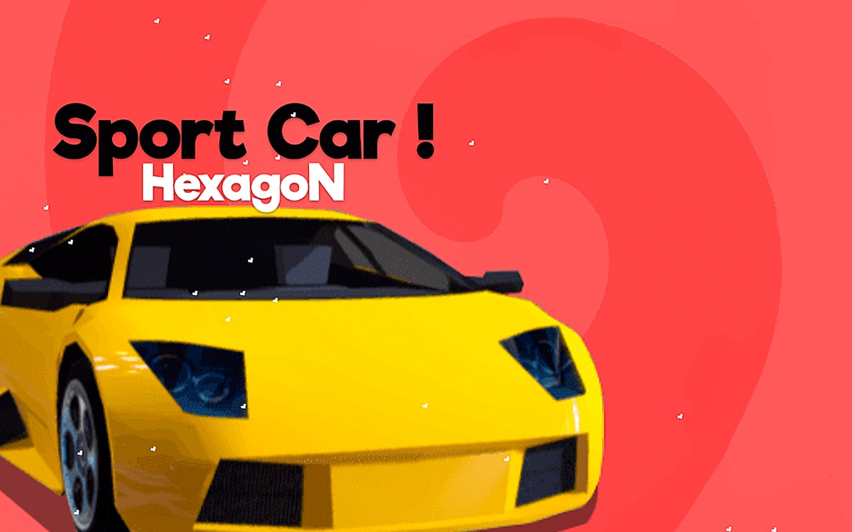 Sport Car Hexagon - Arcade Games game screenshot