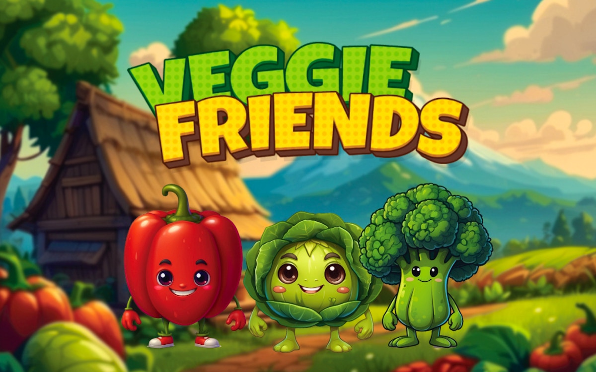 Veggie Friends - Family Games game screenshot