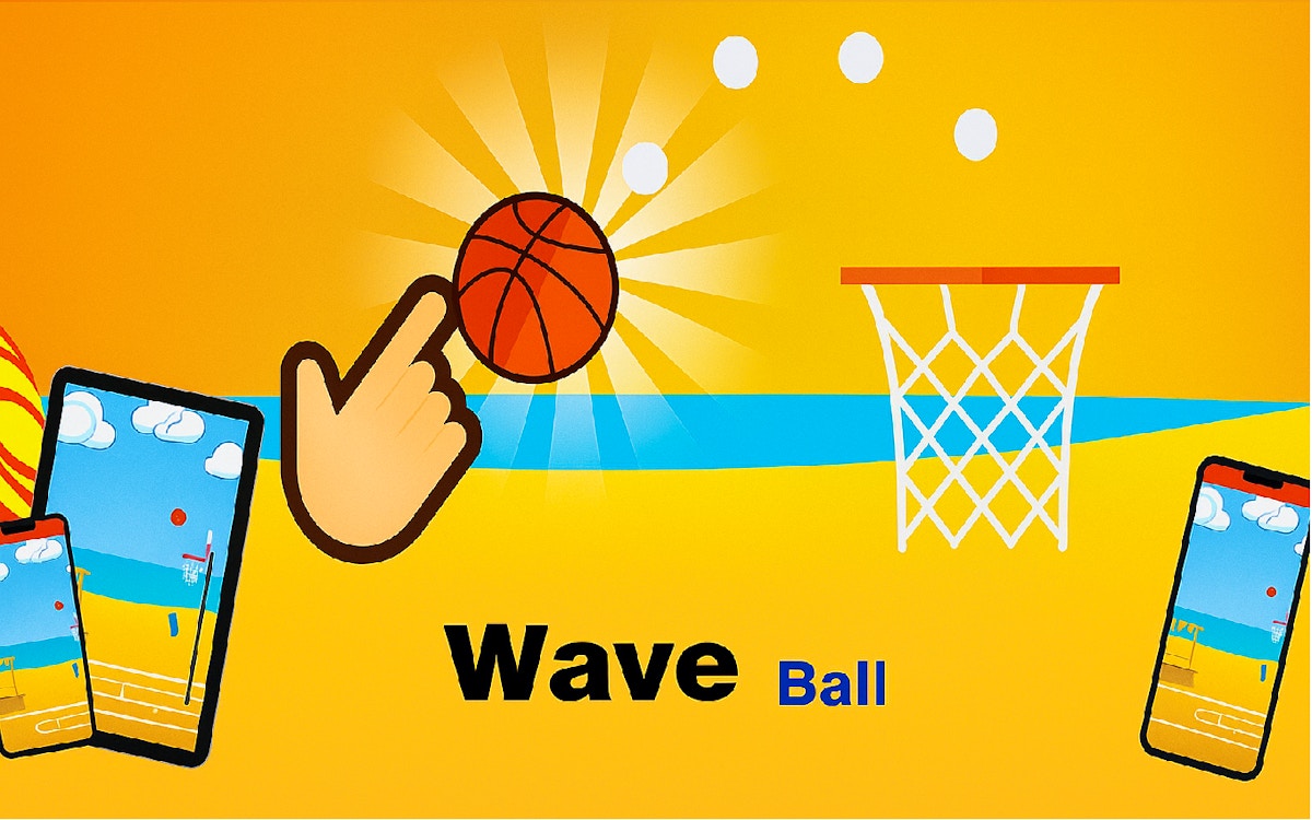 WaveBall - Basketball Games game screenshot
